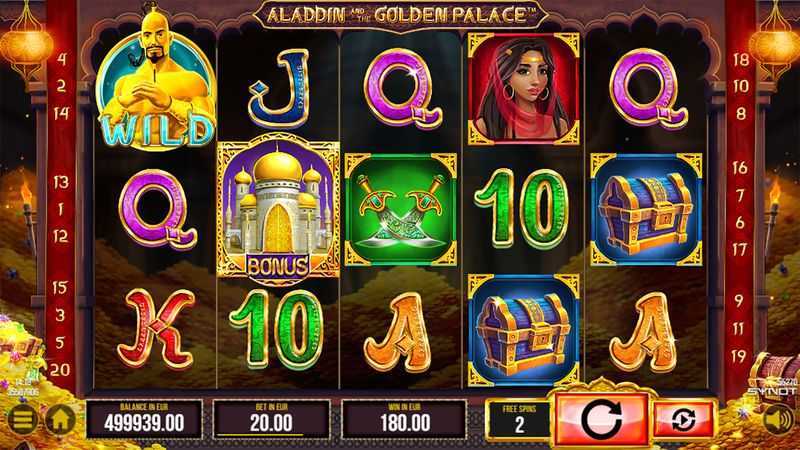 Slot Aladdin And The Golden Palace 1 Slot Aladdin And The Golden Palace 1