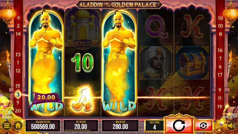 Slot Aladdin And The Golden Palace 3 Slot Aladdin And The Golden Palace 3