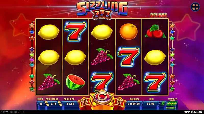Slot Sizzling 777 Deluxe Wazdan 3 Slot Sizzling 777 Deluxe Wazdan 3