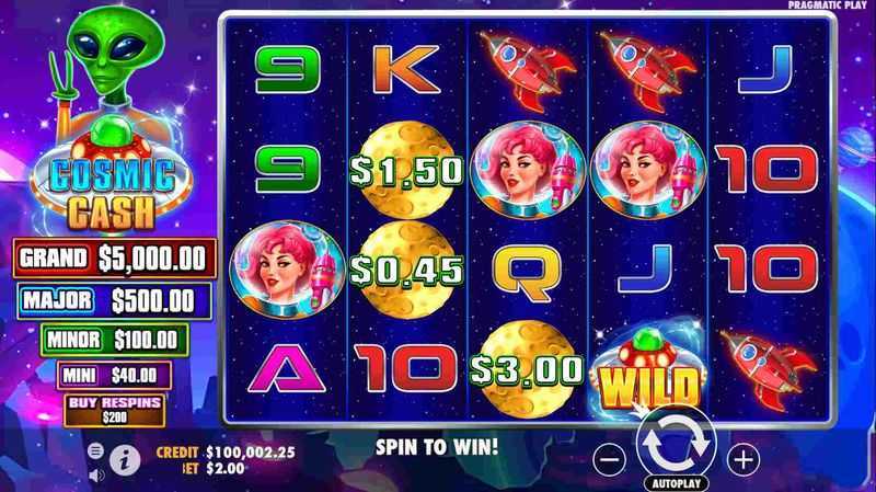 Slot Cosmic Cash 3 Slot Cosmic Cash 3