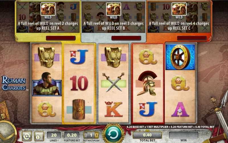 Slot Roman Chariots 1 Slot Roman Chariots 1