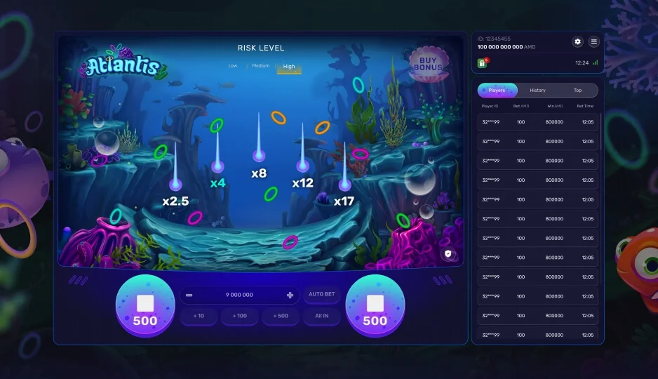 Atlantis — winning combination