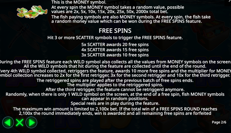 Big Bass Bonanza — free spins feature