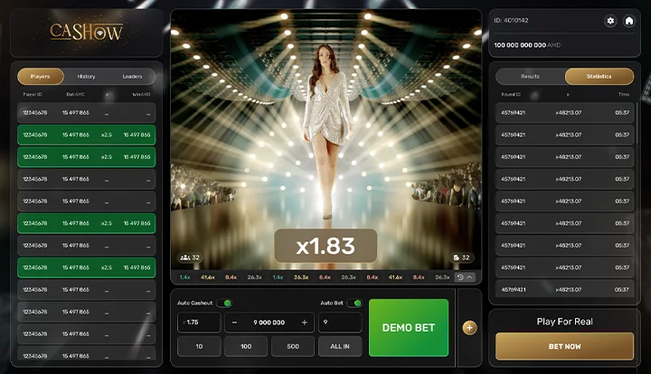 Cash Show — base gameplay screenshot