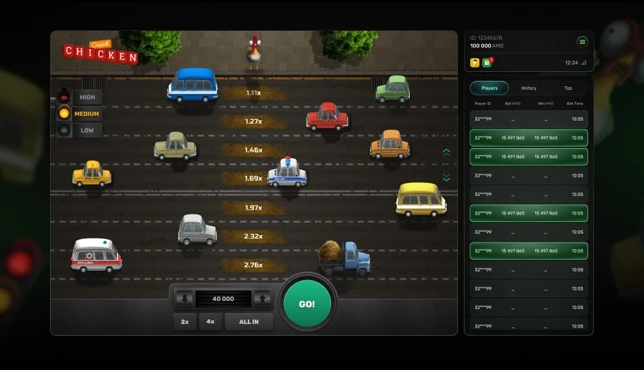 Chicken Crash — ways to win explained