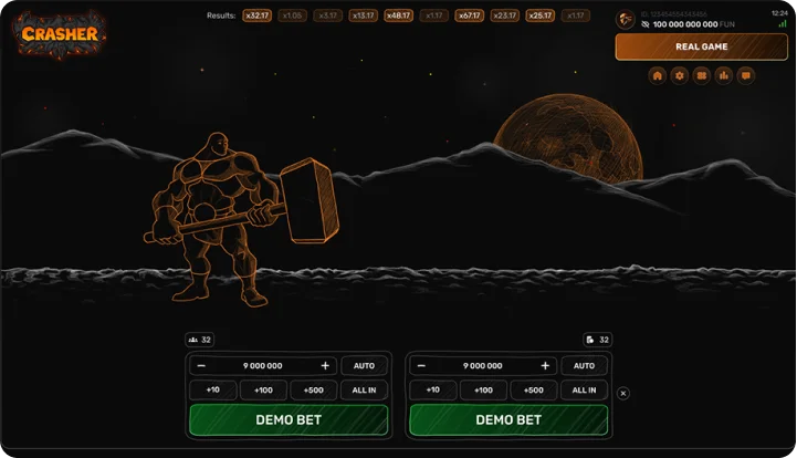 Crasher — base gameplay screenshot