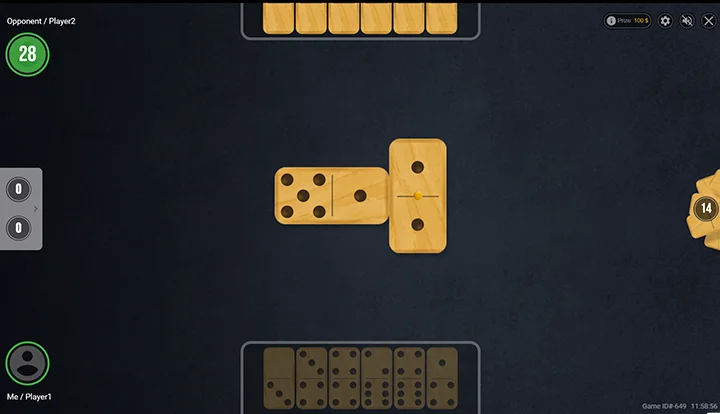 Dominoes — base gameplay screenshot