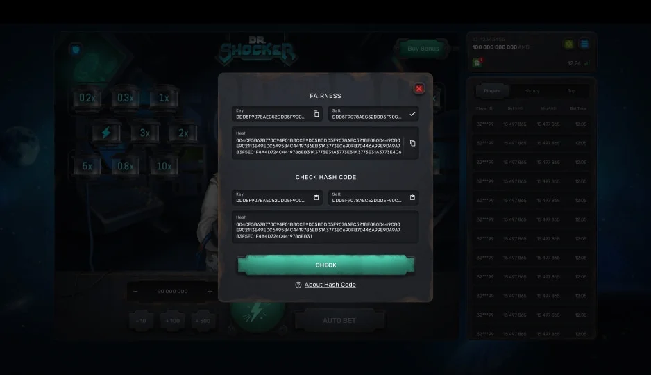 Dr. Shocker — winning combination