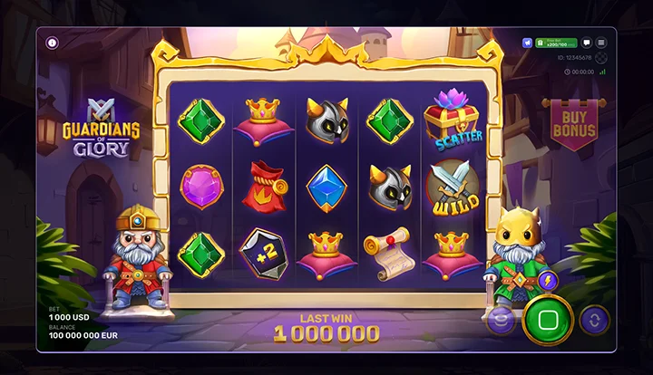 Guardians Of Glory — base gameplay screenshot Guardians Of Glory — base gameplay screenshot