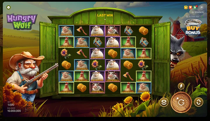 Hungry Wolf — base gameplay screenshot