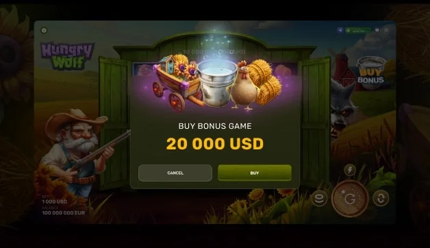 Hungry Wolf — winning combination