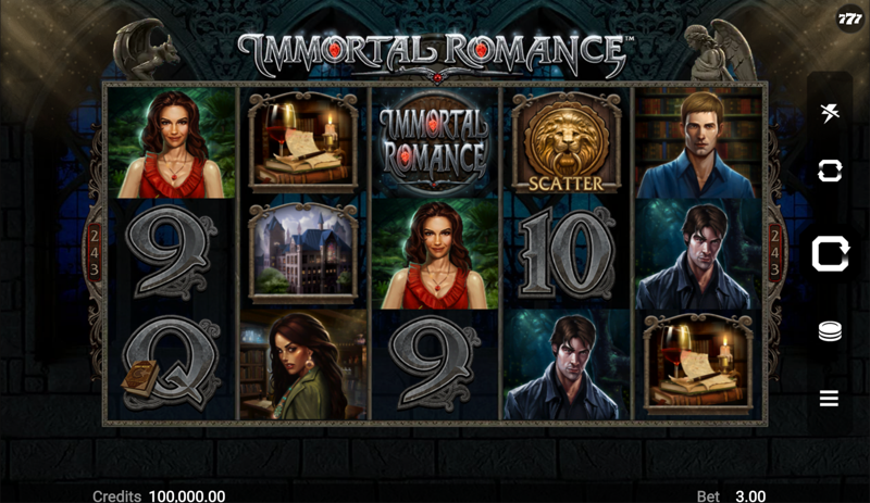 Immortal Romance — base gameplay screenshot