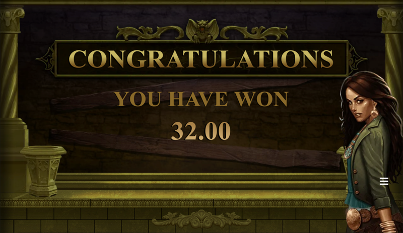 Immortal Romance — winning combination