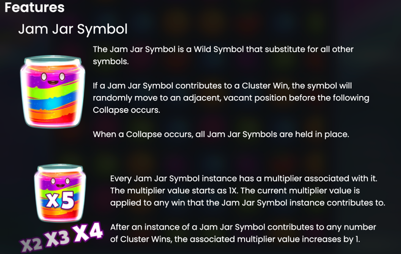 Jammin' Jars — special features explained