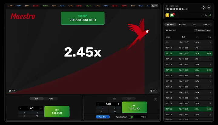 Maestro — base gameplay screenshot