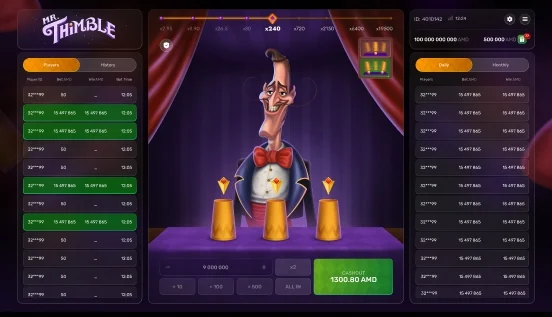 Mr. Thimble — base gameplay screenshot