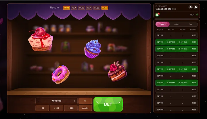 Ninja Crash — base gameplay screenshot