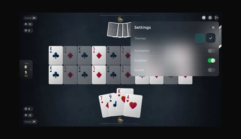 Pasur — winning combination