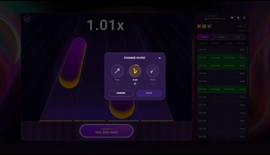 Play Me — winning combination