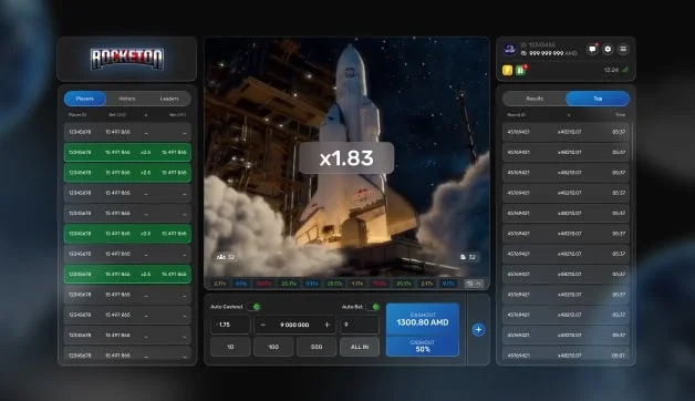 Rocketon — winning combination