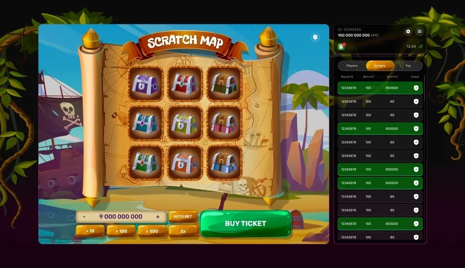 Scratch Map — game rules and RTP