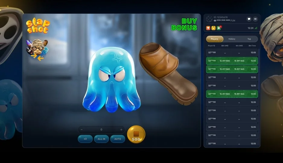 Slap Shot — game rules and RTP