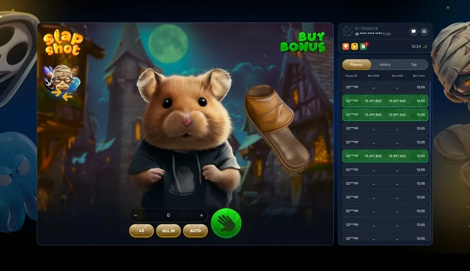 Slap Shot — winning combination