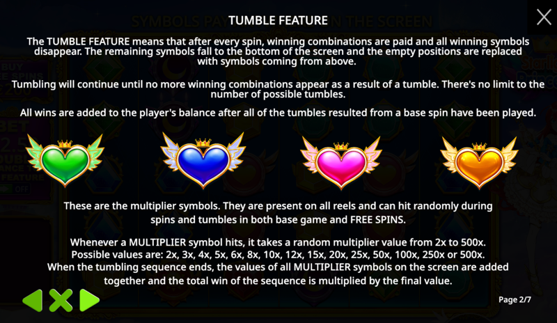 Starlight Princess — special features explained