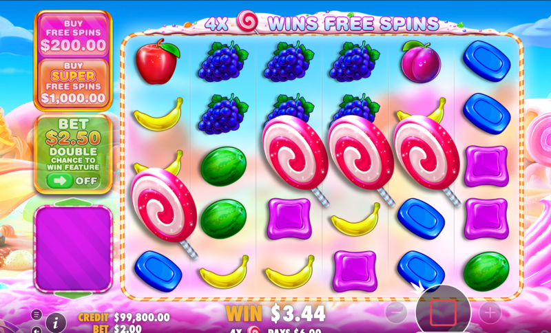 Sweet Bonanza 1000 — wild symbol feature