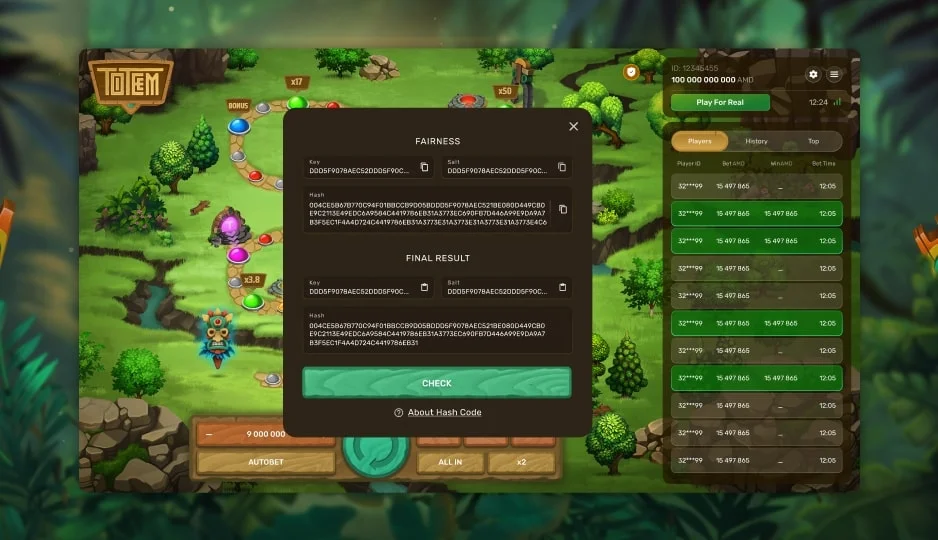 Totem — game rules and RTP