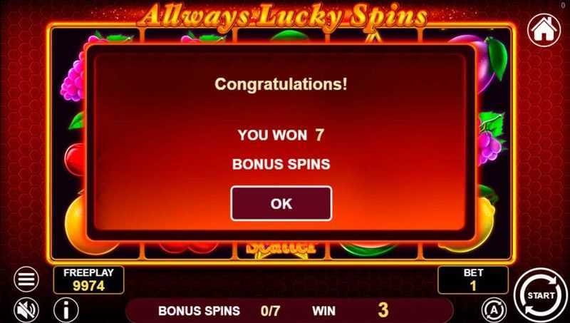 Play Allways Lucky Spins by 1spin4win