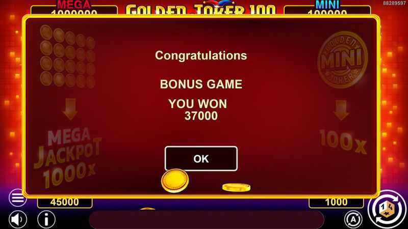 Play Golden Joker 100 Hold and Win by 1spin4win