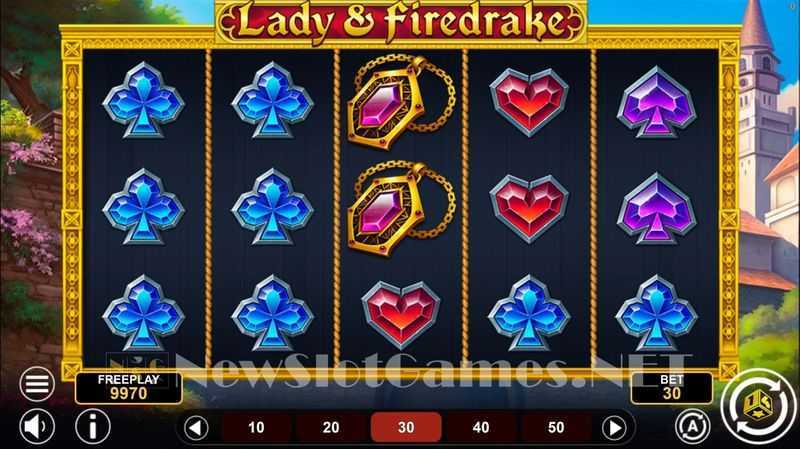 Play Lady & Firedrake by 1spin4win