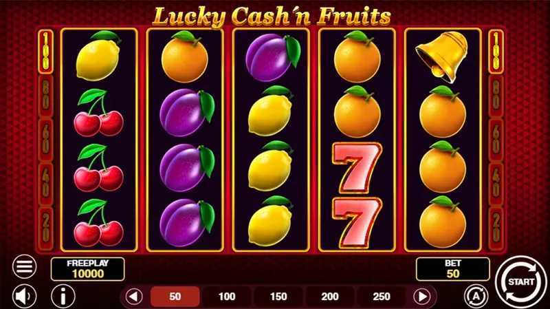 Play Lucky Cash'n Fruits by 1spin4win