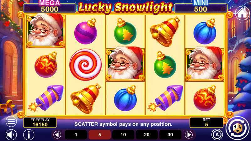 Play Lucky Snowlight by 1spin4win