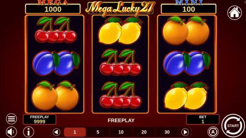 Slot Mega Lucky 27