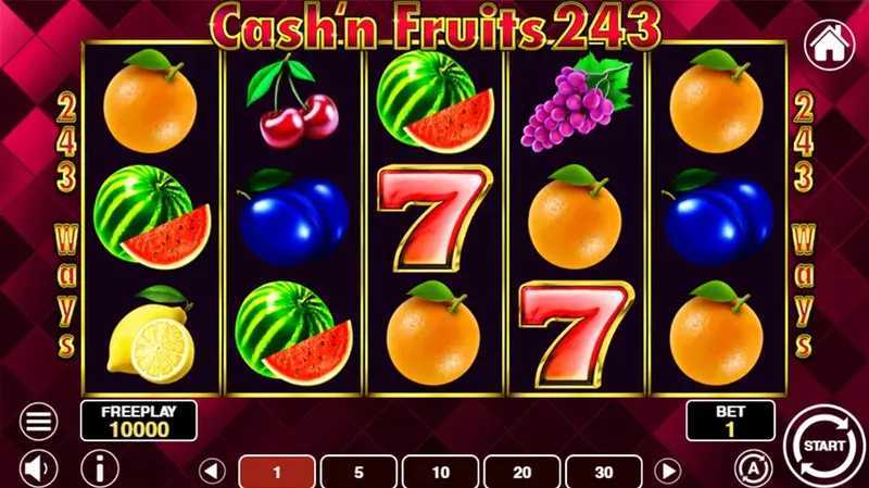 Play Pin-Up Fruits 243 by 1spin4win