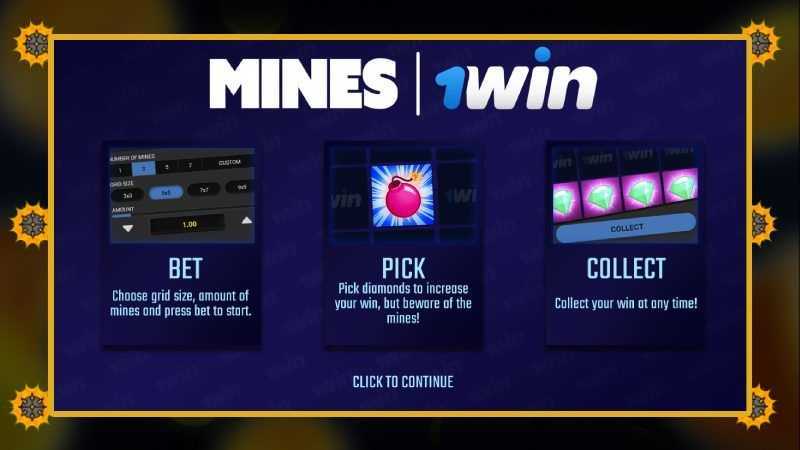 Play Mines by 1win Games