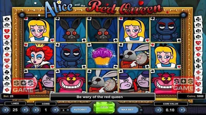 Play Alice and the Red Queen by 1x2gaming