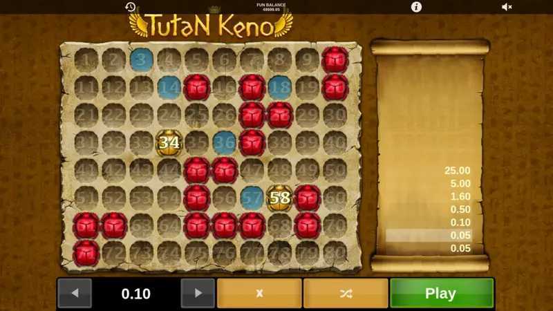 Play Keno by 1x2gaming