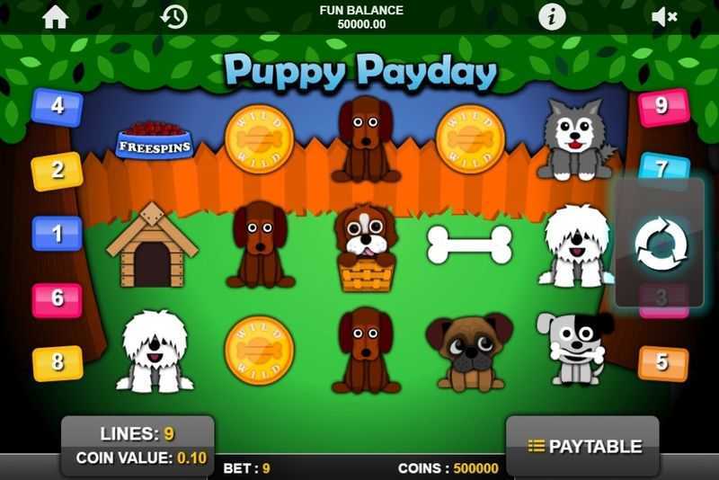 Play Puppy Payday Scratch by 1x2gaming