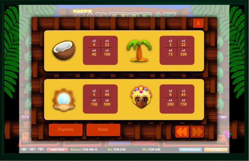 Play Super Caribbean Cashpot by 1x2gaming