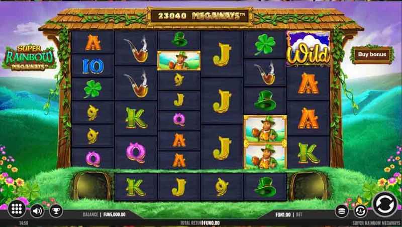 Play Super Rainbow Megaways by 1x2gaming