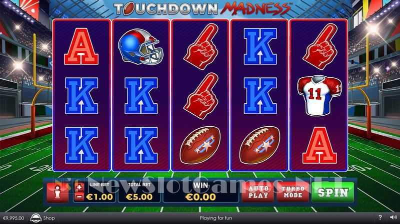 Play Touchdown by 1x2gaming