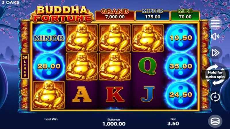 Play Buddha Fortune Hold and Win by 3 Oaks