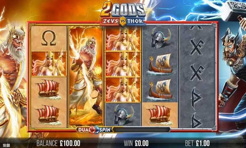 Slot 2 Gods Zeus vs Thor