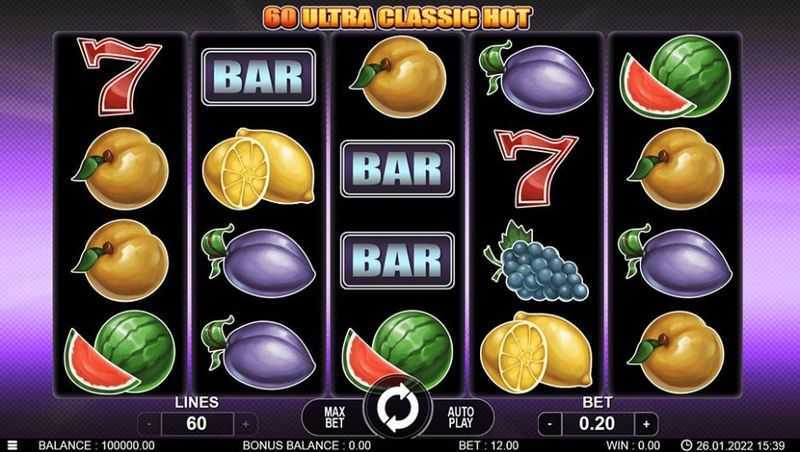 Slot 60 Ultra Classic Hot