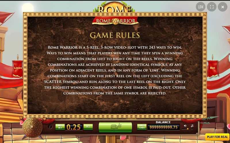 Play Fortune’s Warrior by Advant Play