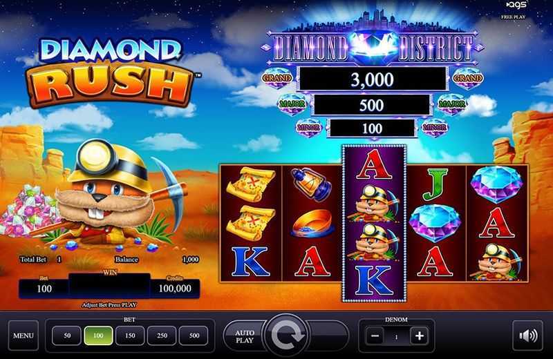 Play Diamond Rush by Ags