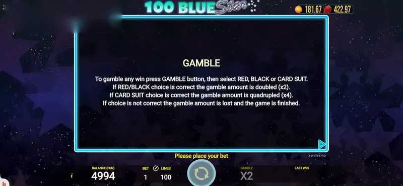 Play 40 Blue Star 6 Reels by Agt Software